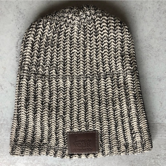Love Your Melon Black Ivory Beanie - Picture 4 of 4